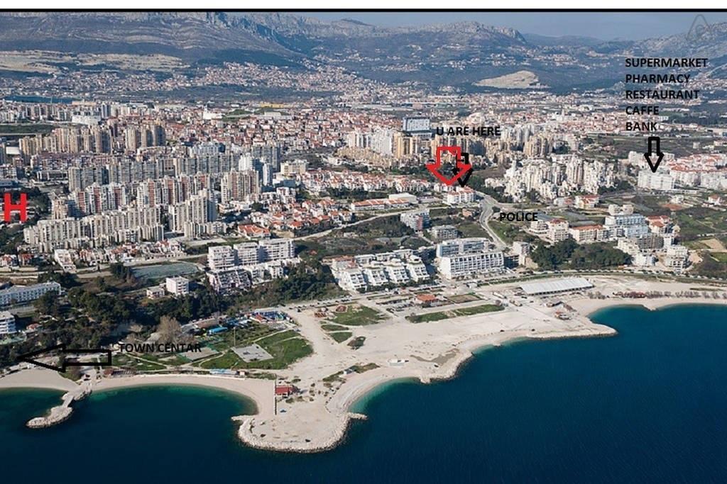 Lusea Apartments Split Zewnętrze zdjęcie